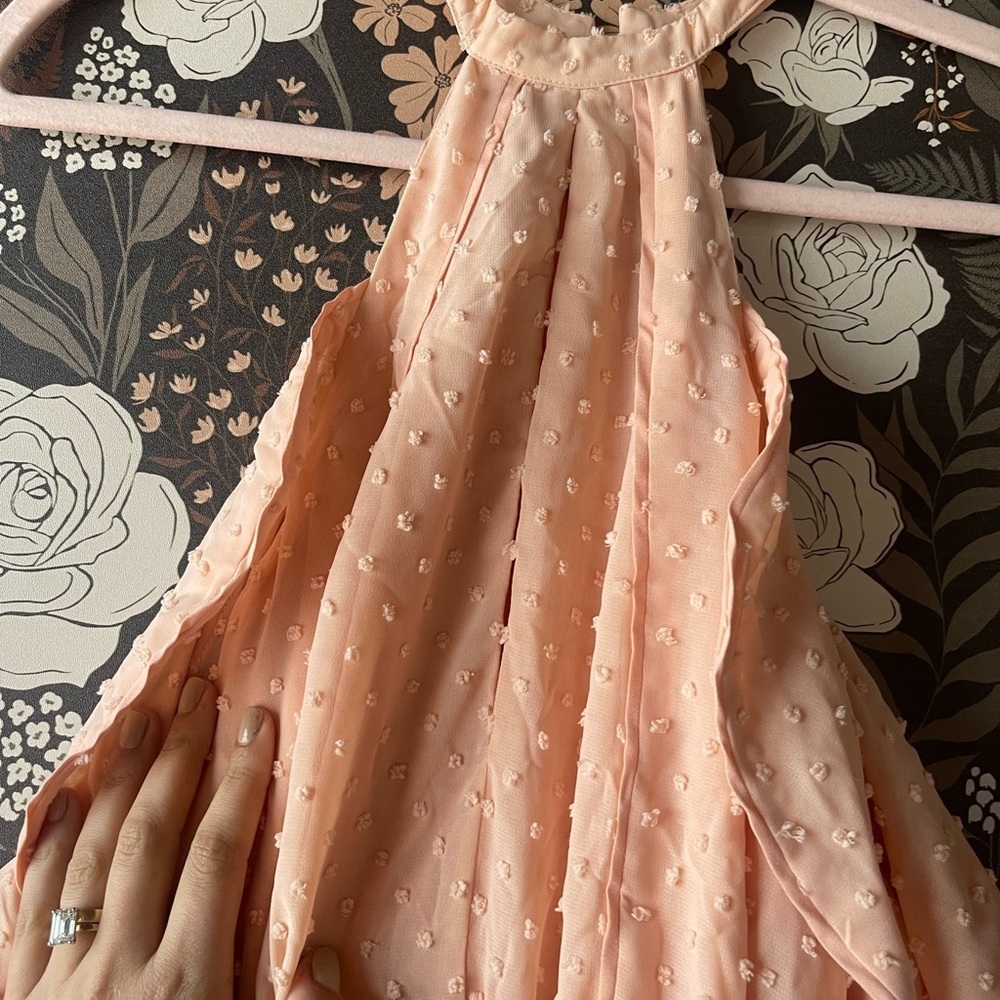 NWOT House of Harlow X REVOLVE Harmony Dress in blush size XXS - Picture 7 of 8